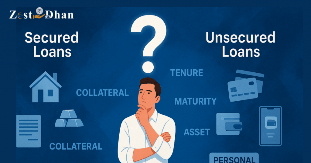Secured vs Unsecured Loans in India