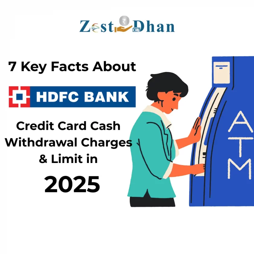 7 Key Facts About HDFC Bank Credit Card Cash Withdrawal Charges & Limit in 2025